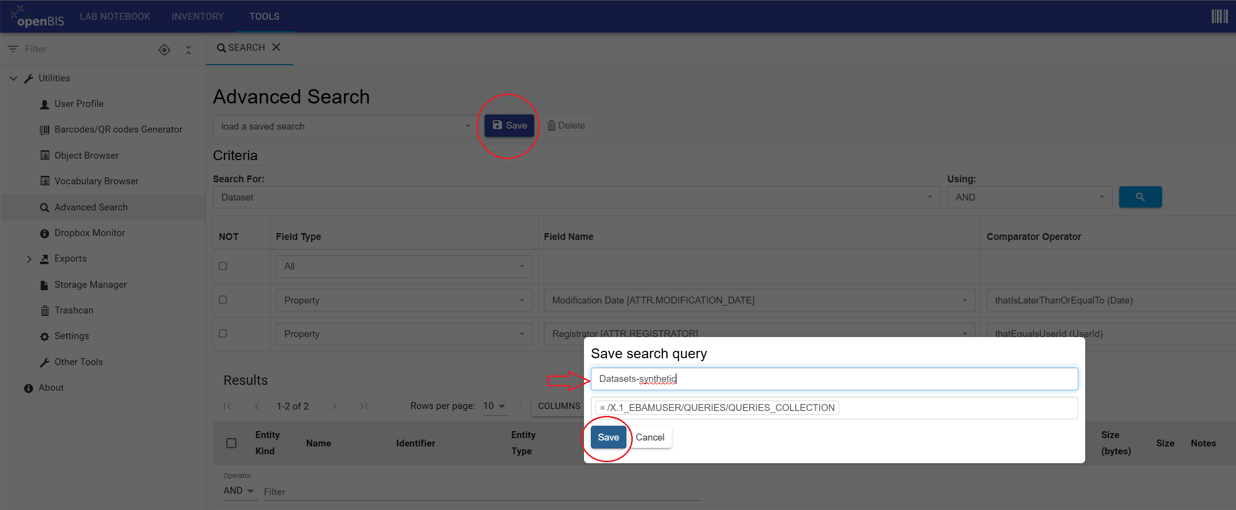Screenshot for Step 8